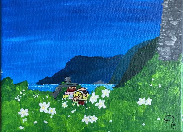 Vernazza dans le jasmin
